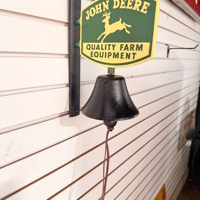 JOHN DEERE DINNER BELL REPRODUCTION