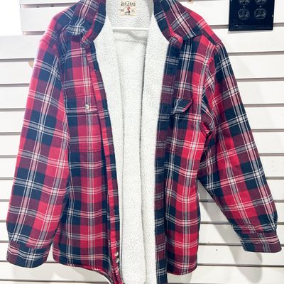 RED HEAD BRAND CO. SHERPA-LINED FLANNEL