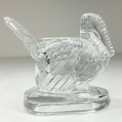 CLEAR MOSSER TURKEY TOOTHPICK HOLDER