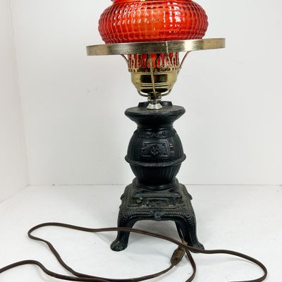 INDIANAPOLIS STOVE CO. METAL LAMP