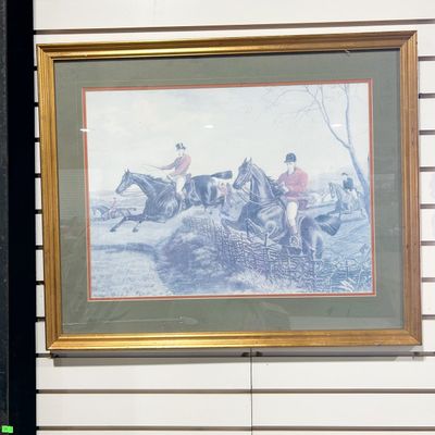 JOHN STURGESS, FOX HUNTING PRINT