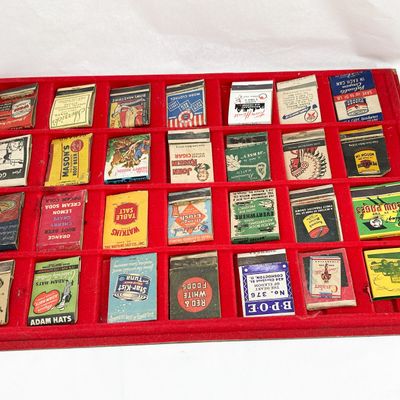 ADVERTISING MATCHBOOK COVERS, MID-20TH CENTURY