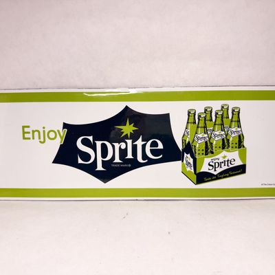 VINTAGE SPRITE METAL SIGN