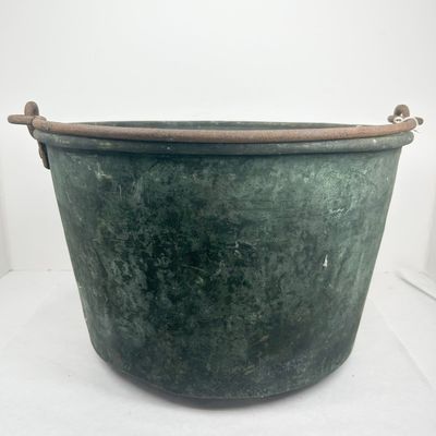 COPPER APPLE BUTTER CAULDRON, 19TH CENTURY