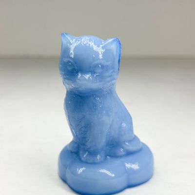 BOYD BLUE SITTING KITTEN ON PILLOW