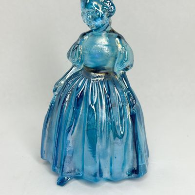 GLASS BLUE SOUTHERN BELL