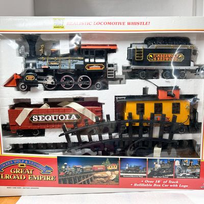 NEW BRIGHT GREAT RAILROAD EMPIRE TRAIN SET