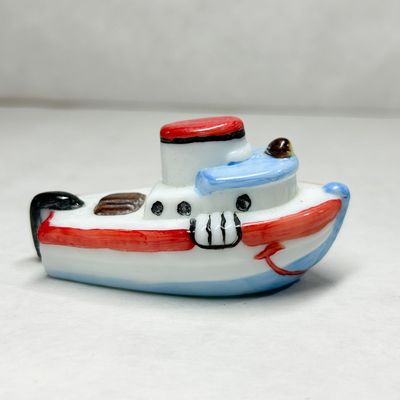 BOYD TEDDIE TUGBOAT FIGURINE