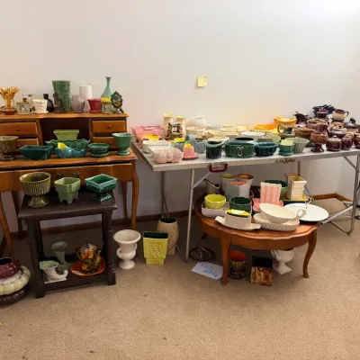 Red Wing Pottery, McCoy, Frankoma Pottery, Russel Wright
