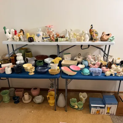 Red Wing Pottery, McCoy, Frankoma Pottery, Russel Wright