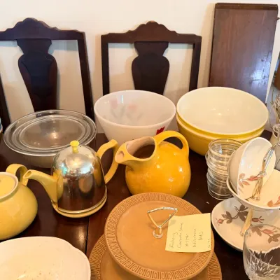 Red Wing Pottery, McCoy, Frankoma Pottery, Russel Wright