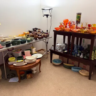Red Wing Pottery, McCoy, Frankoma Pottery, Russel Wright