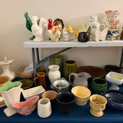 Red Wing Pottery, McCoy, Frankoma Pottery, Russel Wright