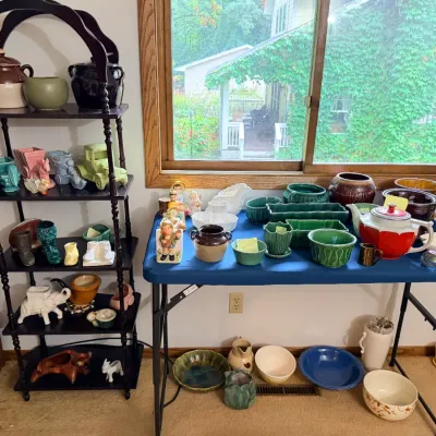 Red Wing Pottery, McCoy, Frankoma Pottery, Russel Wright