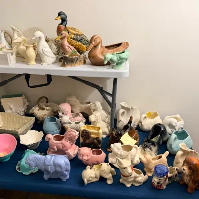 Red Wing Pottery, McCoy, Frankoma Pottery, Russel Wright