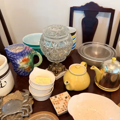 Red Wing Pottery, McCoy, Frankoma Pottery, Russel Wright