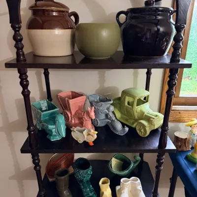 Red Wing Pottery, McCoy, Frankoma Pottery, Russel Wright