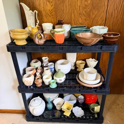 Red Wing Pottery, McCoy, Frankoma Pottery, Russel Wright
