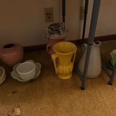 Red Wing Pottery, McCoy, Frankoma Pottery, Russel Wright