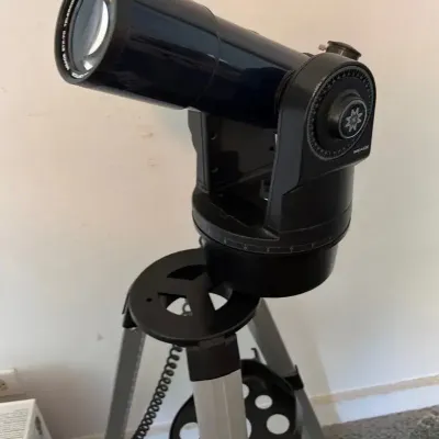 Meade ETX-70AT Digital Telescope, 2 Space Prints, 3 Space Books