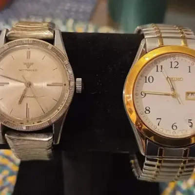 4 Men’s Watches: Seiko, Dakota, Raford & Wittnauer