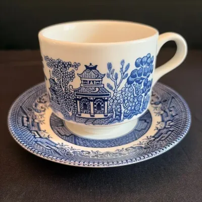 Blue & White Ceramic Pottery 