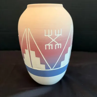 4 Signed Pottery Pieces