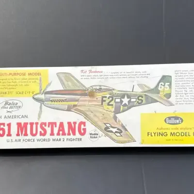 P-51 Mustang Model Airplane NIB