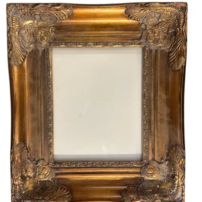 Sale Photo Thumbnail #29: ORNATE BAROQUE STYLE PICTURE FRAME WITH GLASS