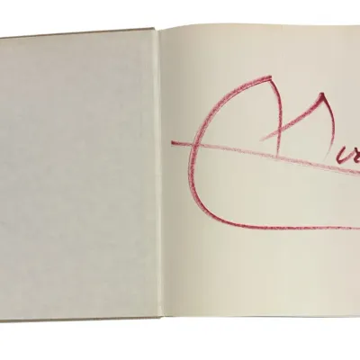 Sale Photo Thumbnail #102: MID CENTURY SIGNED JOAN MIRO 1959 BOOK MOMA