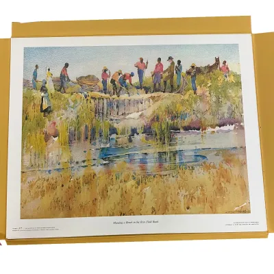 Sale Photo Thumbnail #190: ALICE RAVENEL HUGER SMITH COMPLETE PORTFOLIO RICE PLANTATION