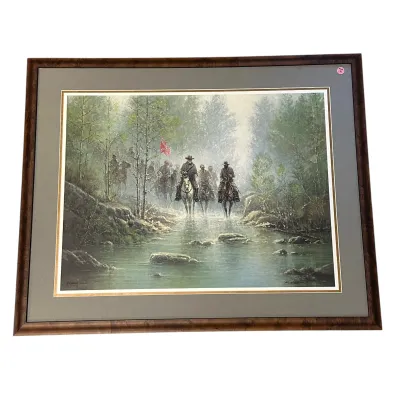 Sale Photo Thumbnail #231: G. HARVEY (1933-2017) THE HOPE OF THE CONFEDERACY
Estimate $800-$900
