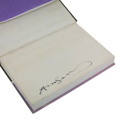Sale Photo Thumbnail #162: SIGNED ANDY WARHOL POPISM FIRST EDITION BOOK