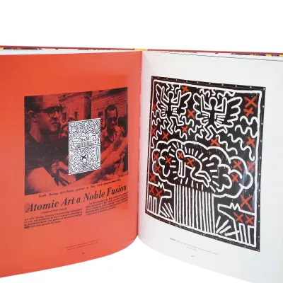 Sale Photo Thumbnail #62: KEITH HARING 1997 HARD COVER BOOK WHITNEY MUSEUM