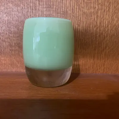 Glassybaby "Spearmint" & Flameless Votive