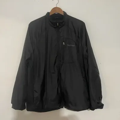 Marmot Black Fleece Lined Jacket Size XL