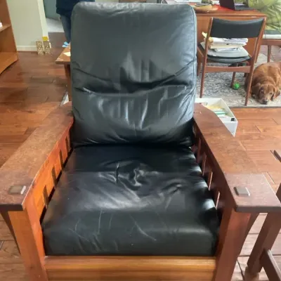 Airhaven Woodworks Handcrafted Mission-Style Chair