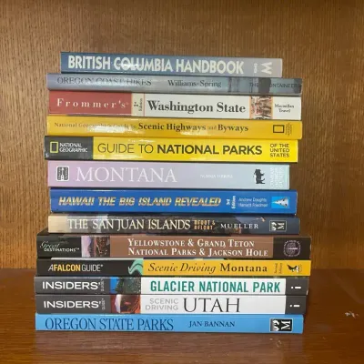 Lot Of Travel Books