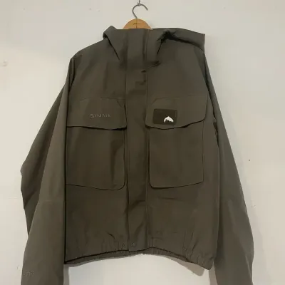 Simms Gortex Hooded Fishing Jacket Size XL