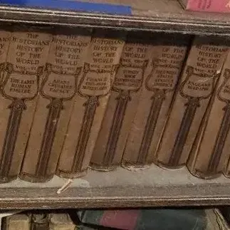 Vintage 25 Vol As historians history of the world By Henry Smith Williams Cpyrgt 1904-1907