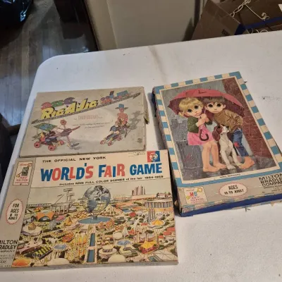 Vintage Games, Puzzle, Construction Toy