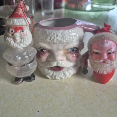 Vintage Santa Mug