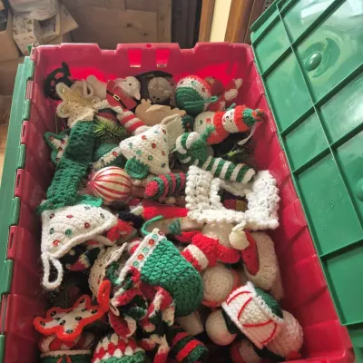 Vintage Christmas decorations #2