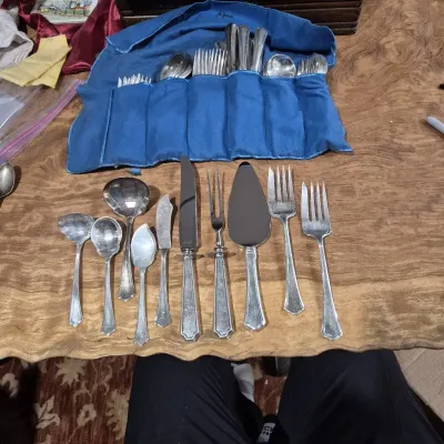 Vintage Sterling Silver RWS & Co. Flatware Set