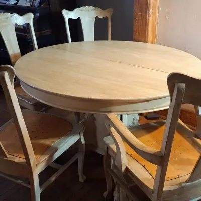 Claw Foot Table & 4 Chairs