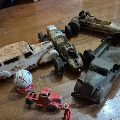 Vintage Metal Toys