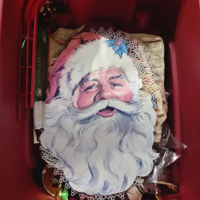 Vintage Christmas decorations #4