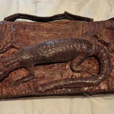 Vintage Alligator Purse