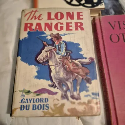 1936 edition of The Lone Ranger written by Fran Striker and published by Grosset & Dunlap.