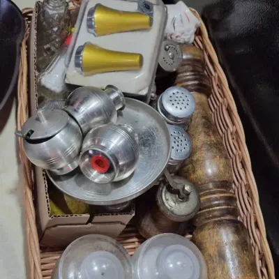 Vintage Salt & Pepper Shakers
